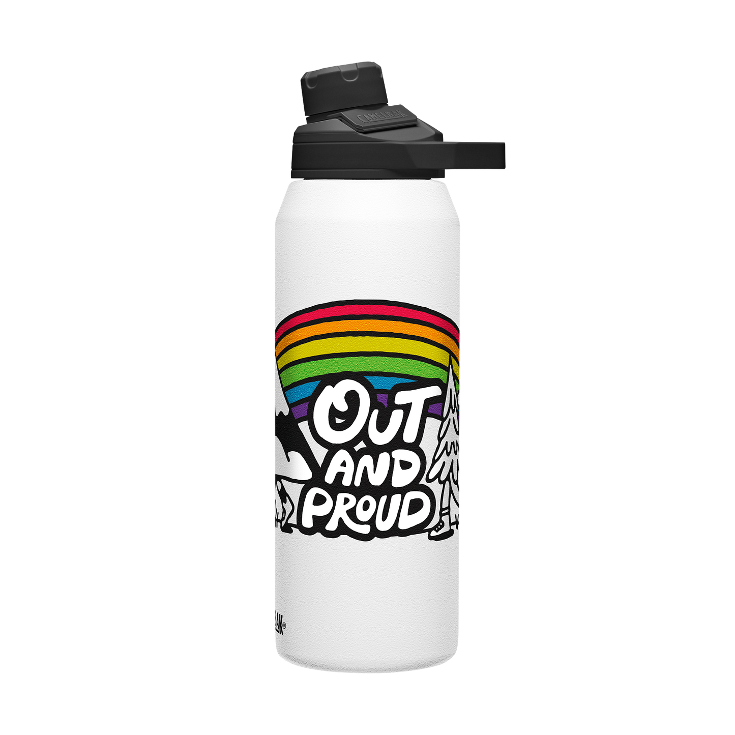 chute-mag-32-oz-water-bottle-insulated-stainless-steel-plus-cleanup-kit-pride-collection-limited-edition-q2 xhvxlhasbo