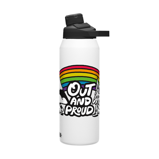 chute-mag-32-oz-water-bottle-insulated-stainless-steel-plus-cleanup-kit-pride-collection-limited-edition-q2 xhvxlhasbo